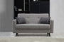 Atelier Del Sofa Polya - Sofá-cama de 2 plazas Gris claro